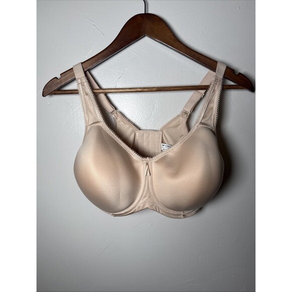Wacoal Basic Beauty Spacer Underwire TShirt Bra Women's Size 38DDD Sand - Picture 1 of 15